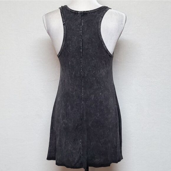 T-PARTY Stone Wash Black Bling I Love  Cowboys Striped Eyelet Mini Dress/Top Set - Picture 8 of 16